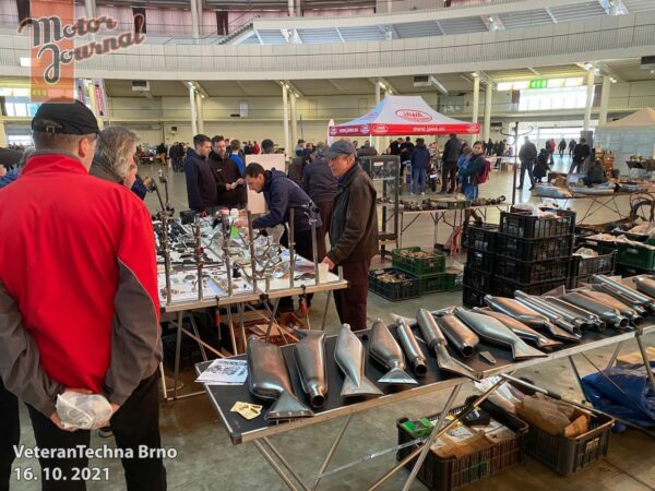 Sales place in pavilion